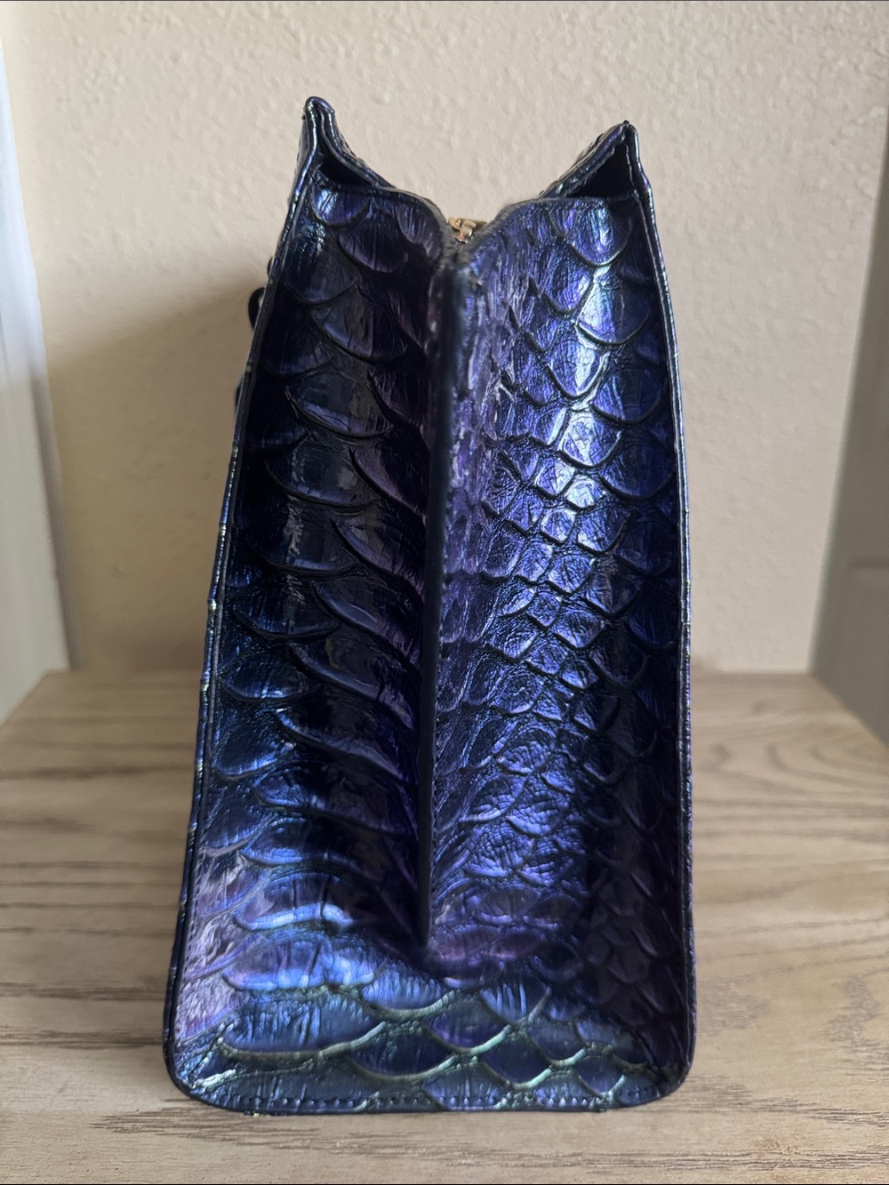 Brahmin Priscilla satchel Ultraviolet Venusian - Picture 5 of 10